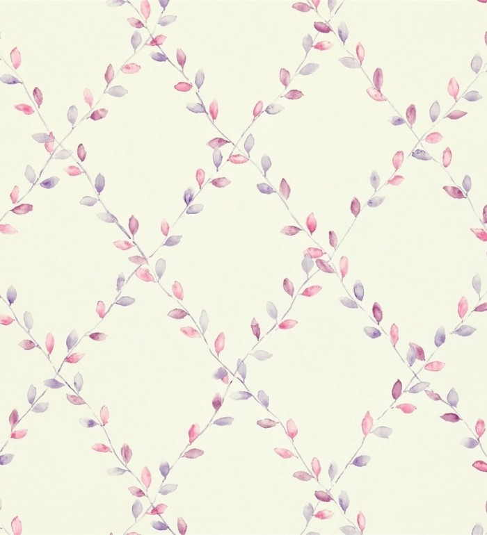 Papel pintado ornamental de hojas de acuarela - Zoe 565290