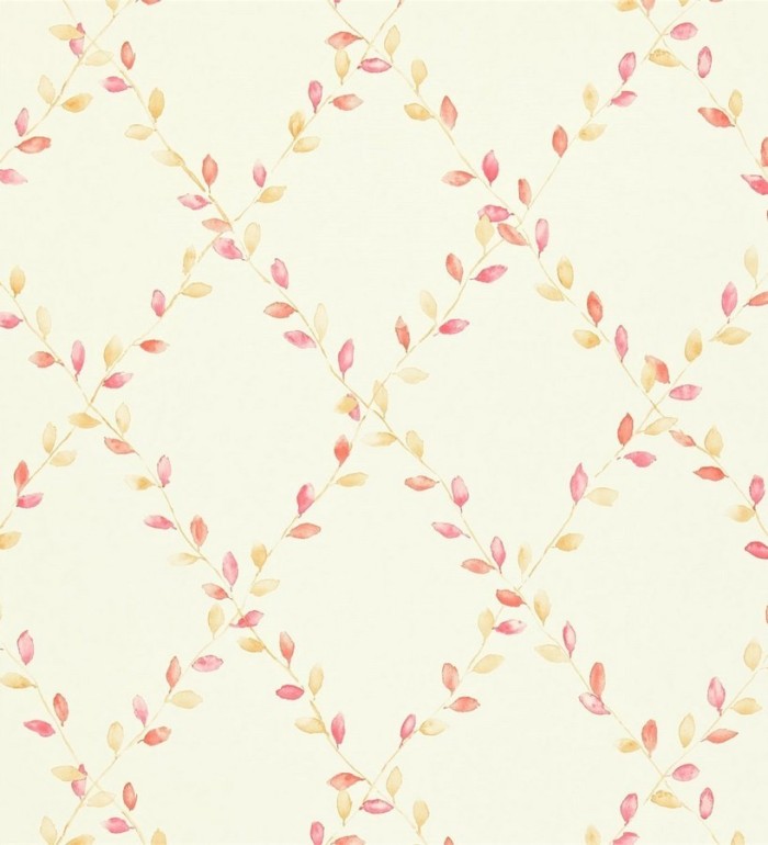 Papel pintado ornamental de hojas de acuarela - Zoe 565292