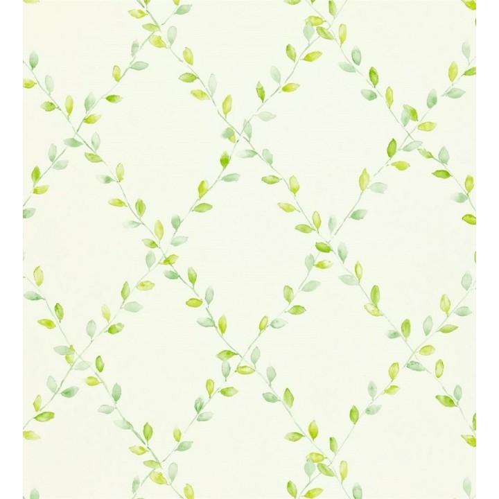 Papel pintado ornamental de hojas de acuarela - Zoe 565293