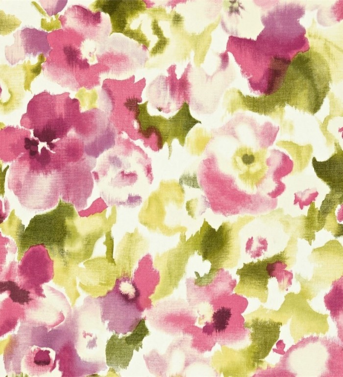 Papel pintado flores de acuarela grandes y modernas - Claudia 565294