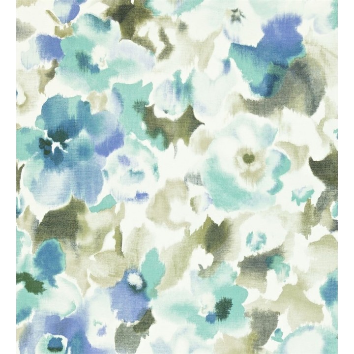 Papel pintado flores de acuarela grandes y modernas - Claudia 565297