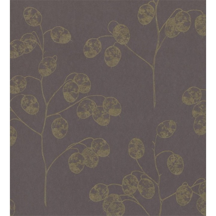 Papel pintado ramas con frutos redondos modernos Shabby Chic - Corín 565313