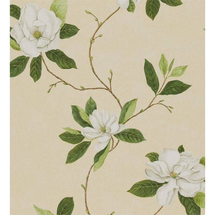 Papel pintado gardenias románticas realistas vintage - Emily 565315