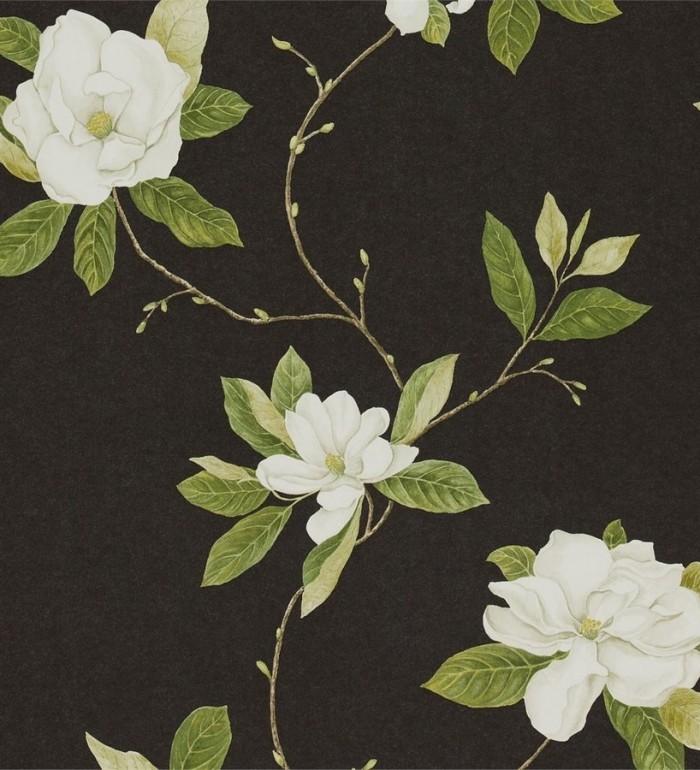 Papel pintado gardenias románticas realistas vintage - Emily 565316