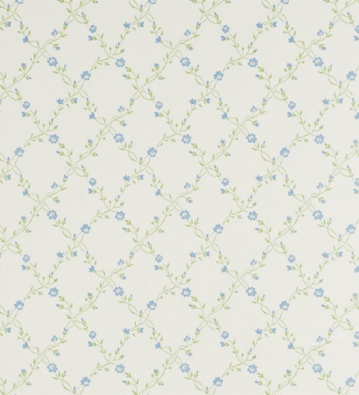 Papel pintado ornamental de flores vintage - Vivien 565319