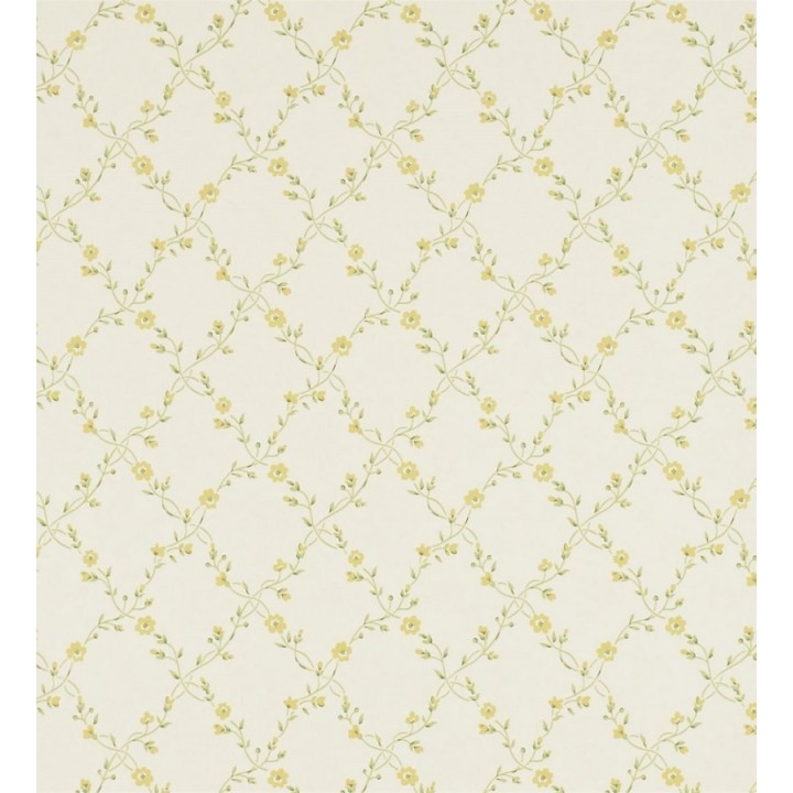 Papel pintado ornamental de flores vintage - Vivien 565321