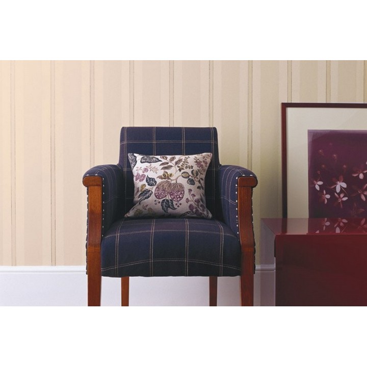 Papel pintado rayas clásicas efecto texturizado inglés - Raya Nora 565327