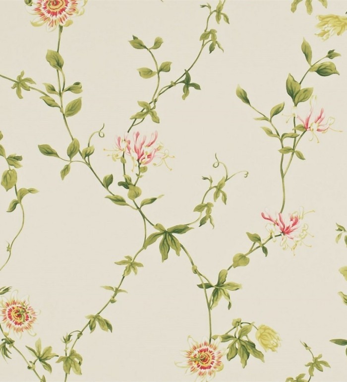 Papel pintado naturaleza vintage de flores artísticas - Nora 565333