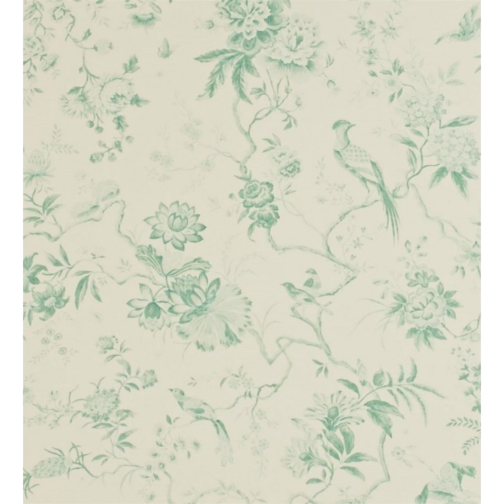 Papel pintado flores y pájaros estilo japonés artístico - Agnes 565343