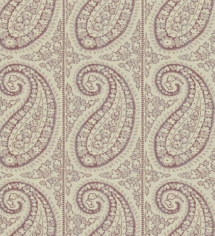 Papel pintado rayas verticales con motivos cashmere - Latika 565351