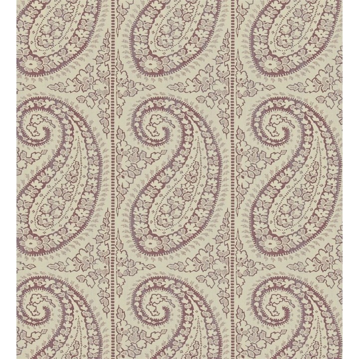 Papel pintado rayas verticales con motivos cashmere - Latika 565351