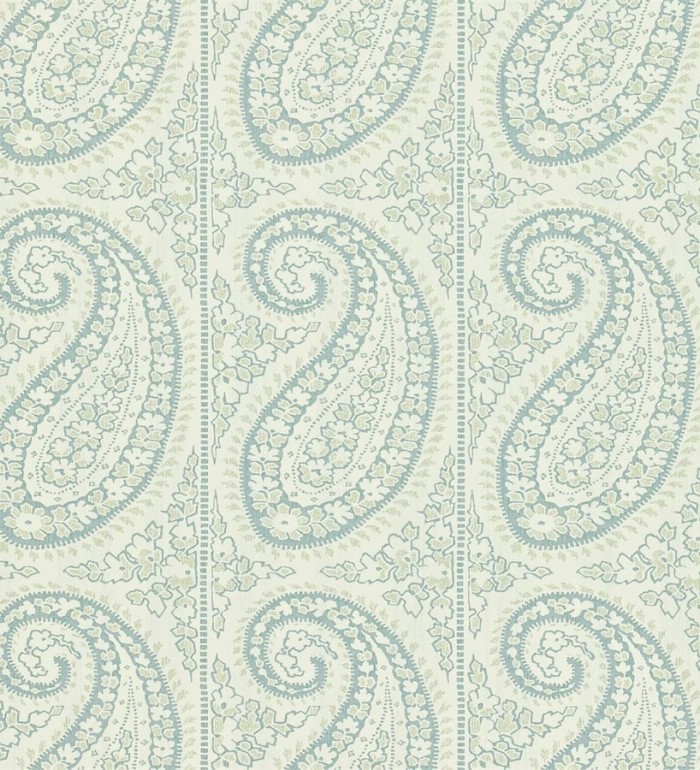 Papel pintado rayas verticales con motivos cashmere - Latika 565352