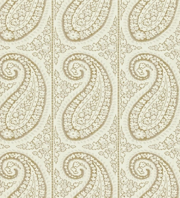 Papel pintado rayas verticales con motivos cashmere - Latika 565353