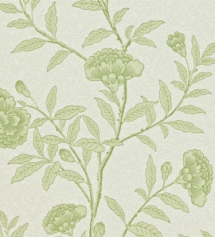 Papel pintado claveles vintage con remates de lujo - Helen 565359