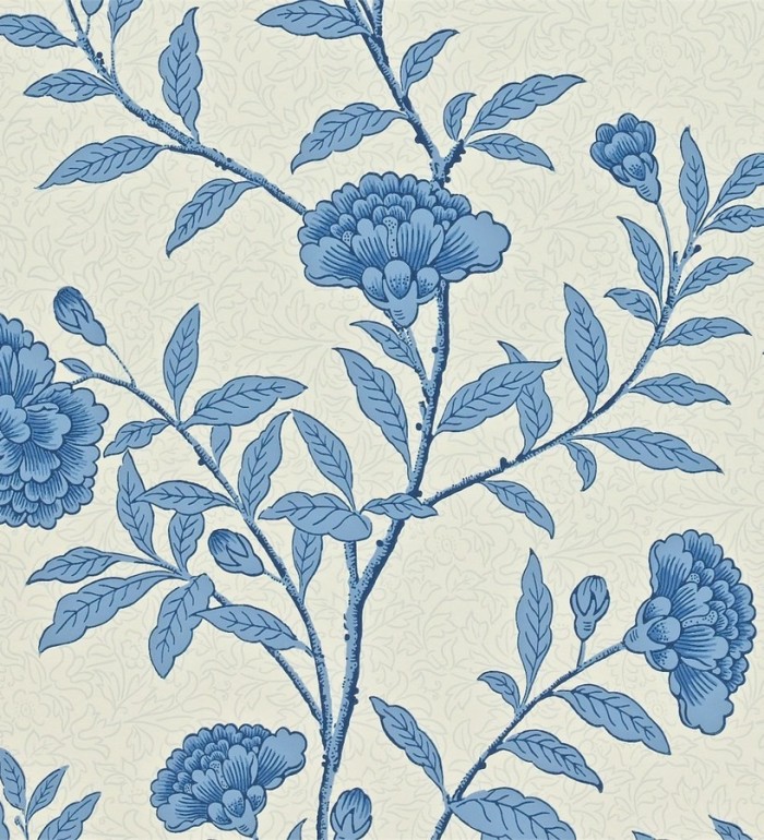 Papel pintado claveles vintage con remates de lujo - Helen 565361