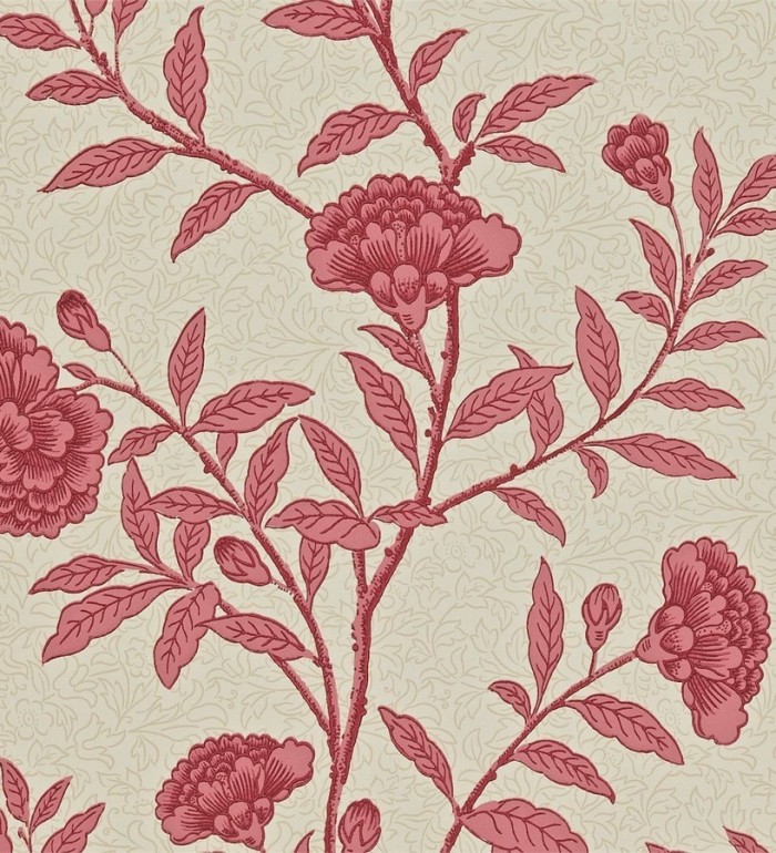 Papel pintado claveles vintage con remates de lujo - Helen 565362