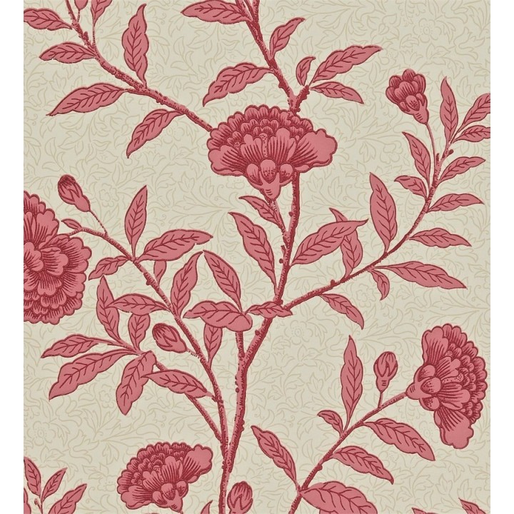 Papel pintado claveles vintage con remates de lujo - Helen 565362