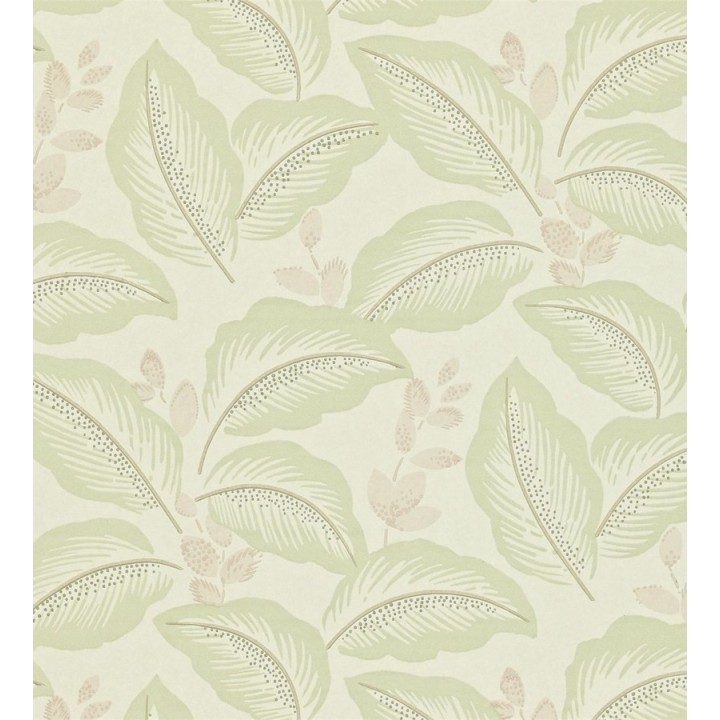 Papel pintado hojas tropicales artísticas diseño vintage - Taigla 565363