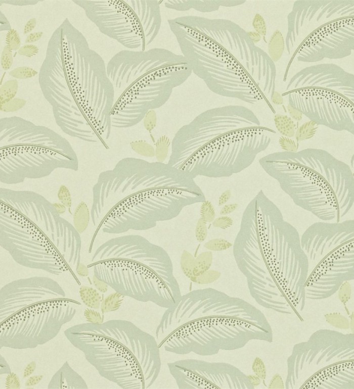 Papel pintado hojas tropicales artísticas diseño vintage - Taigla 565364