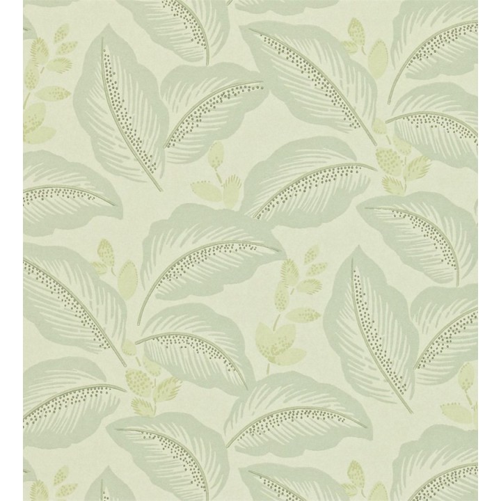 Papel pintado hojas tropicales artísticas diseño vintage - Taigla 565364