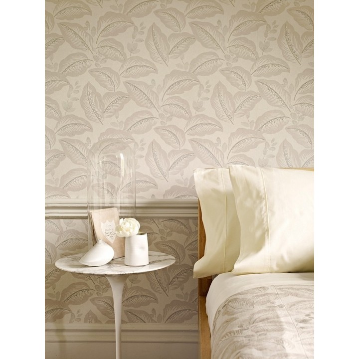 Papel pintado hojas tropicales artísticas diseño vintage - Taigla 565365