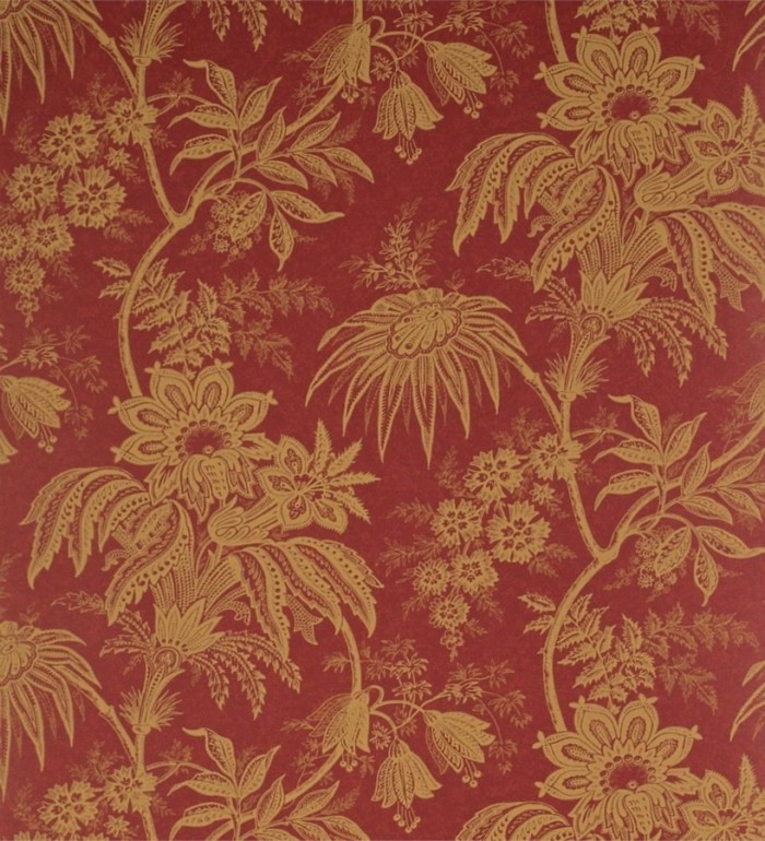 Papel pintado naturaleza de hojas y flores artesanales - Lobelia 565398