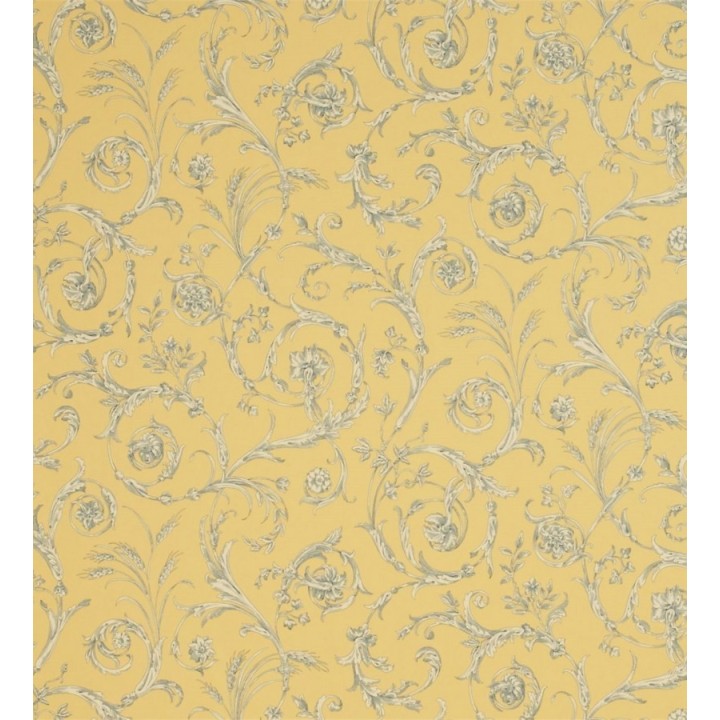 Papel pintado volutas de acanto barrocas y trigales clásicos - Giacomo 565407