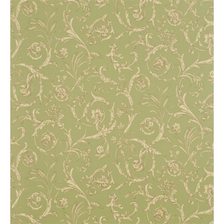 Papel pintado volutas de acanto barrocas y trigales clásicos - Giacomo 565409