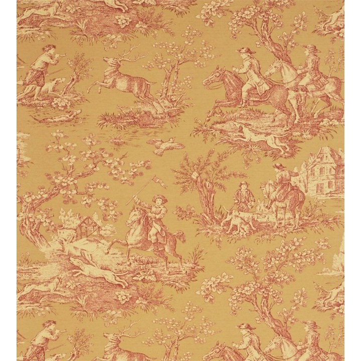 Papel pintado toile de jouy escenas campestres clásicas - Bataille 565416