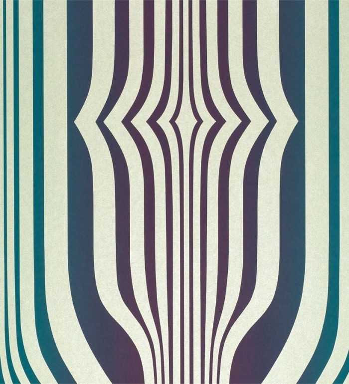 Papel pintado formas abstractas geométricas diseño retro - Fincher 565430