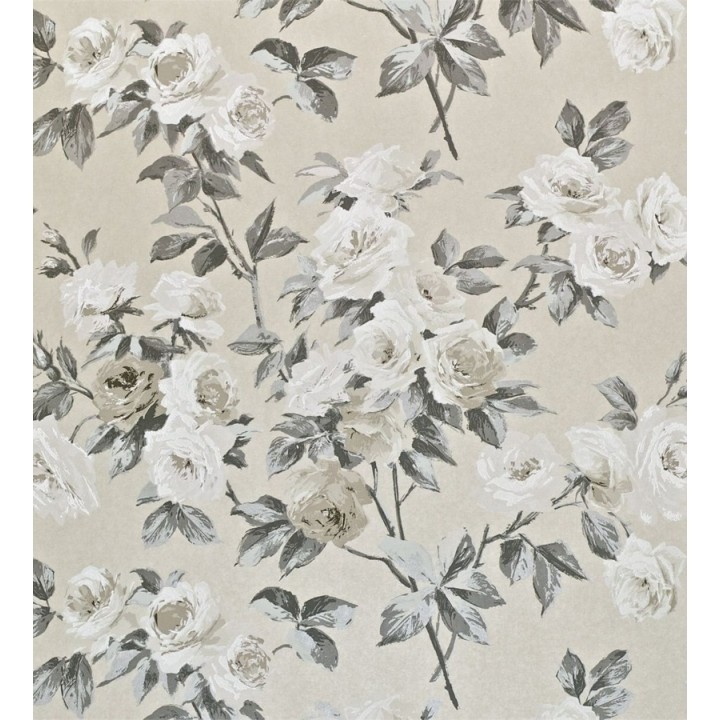 Papel pintado gardenias románticas estilo inglés - Silvia 565438