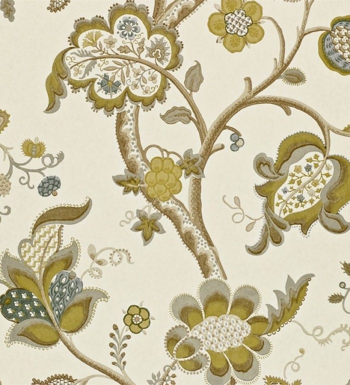 Papel pintado flores grandes diseño cashmere inglés - Arlene 565444