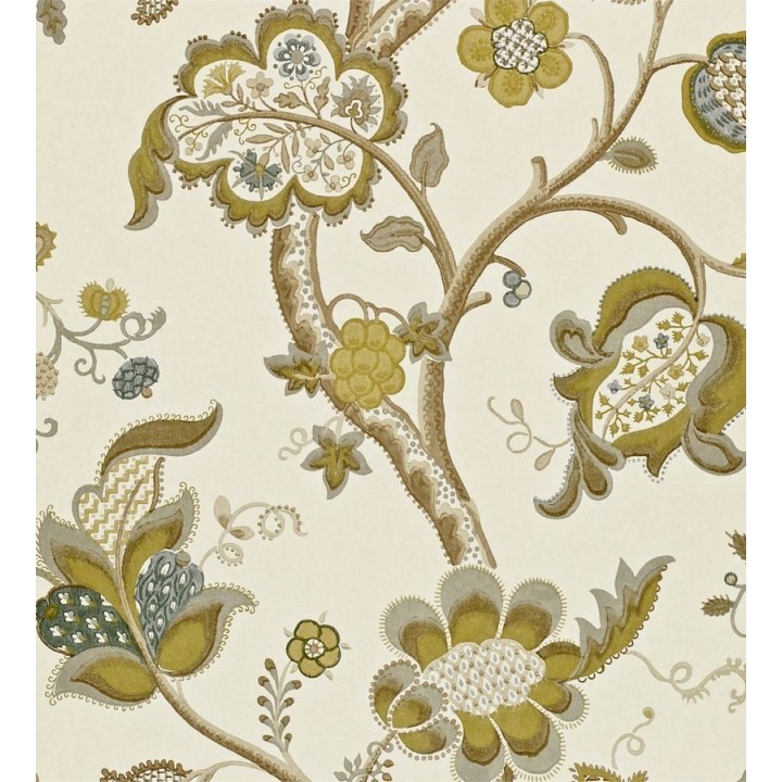 Papel pintado flores grandes diseño cashmere inglés - Arlene 565444