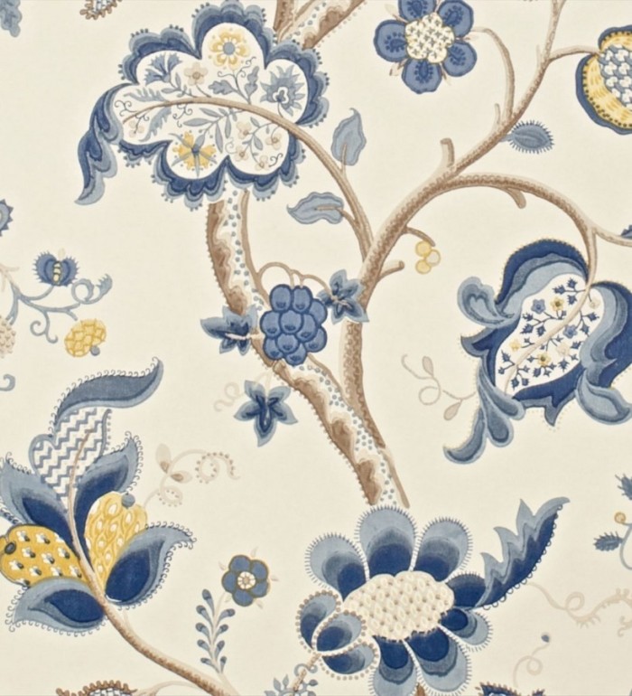 Papel pintado flores grandes diseño cashmere inglés - Arlene 565445