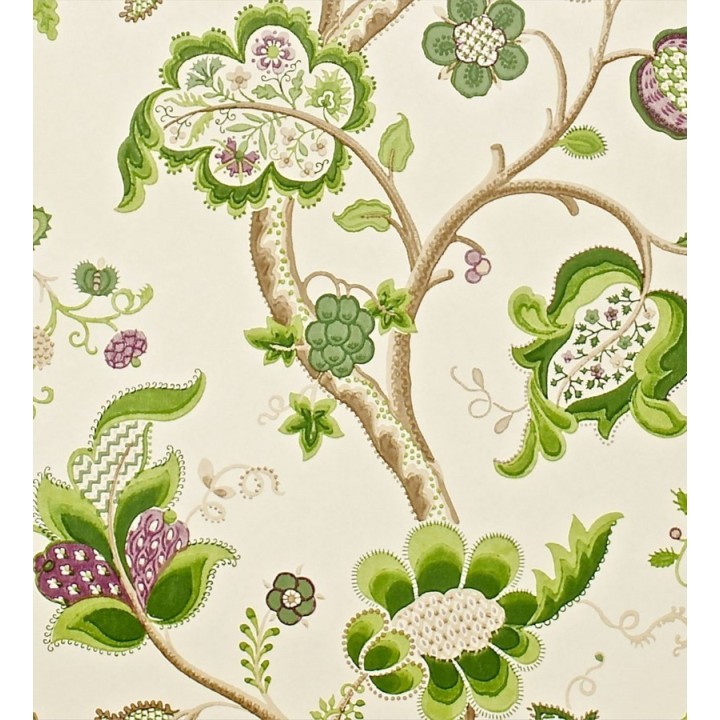 Papel pintado flores grandes diseño cashmere inglés - Arlene 565446