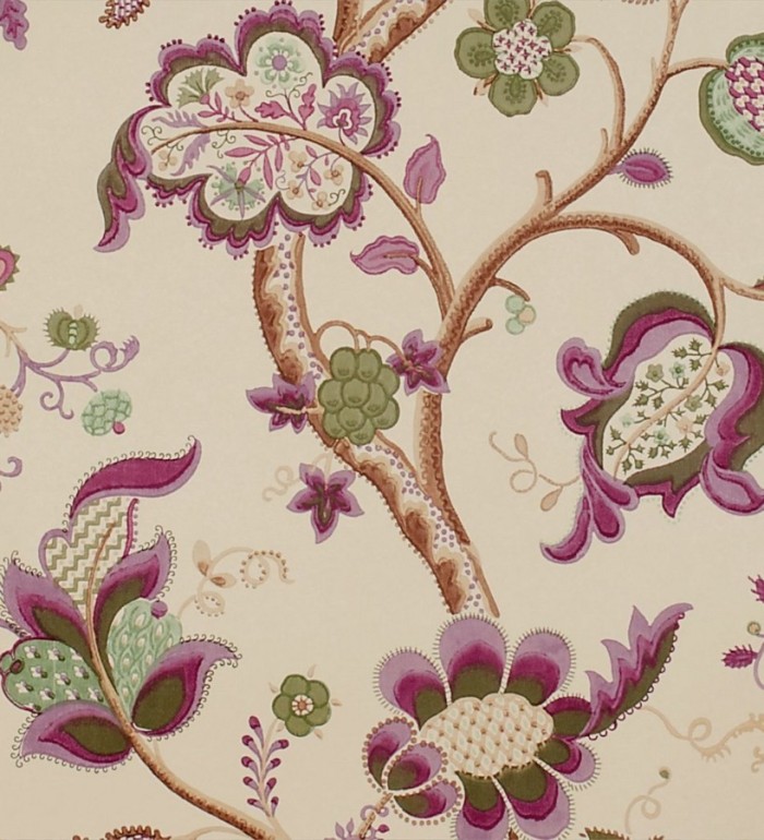 Papel pintado flores grandes diseño cashmere inglés - Arlene 565448