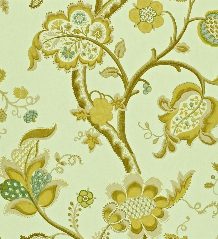 Papel pintado flores grandes diseño cashmere inglés - Arlene 565449