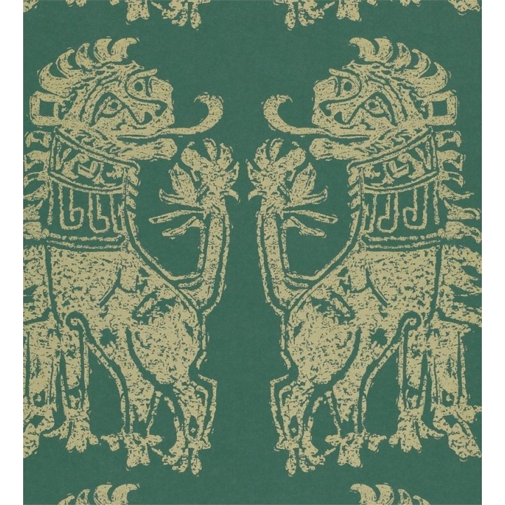 Papel pintado leones diseño griego artísticos Shabby Chic - Daimaru 565450