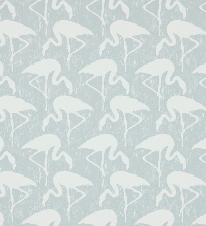 Papel pintado flamencos vintage - Flamant 565462