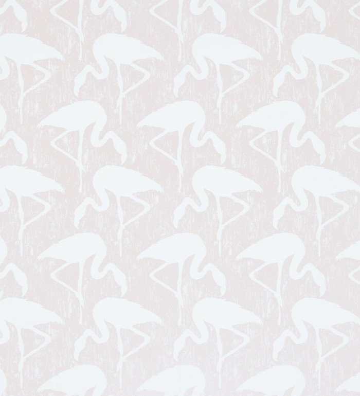 Papel pintado flamencos vintage - Flamant 565464