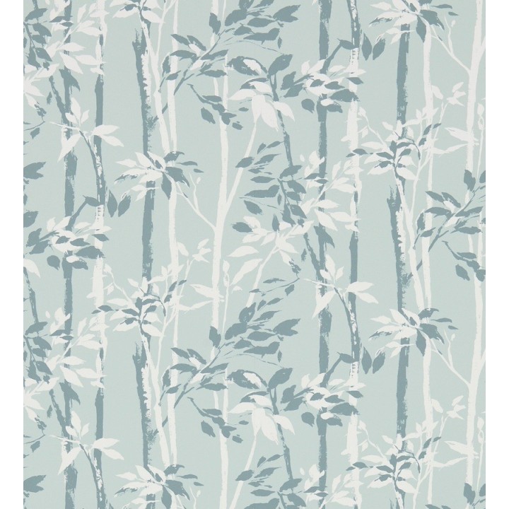 Papel pintado hojas y troncos de bambú japonés - Cevenas 565469