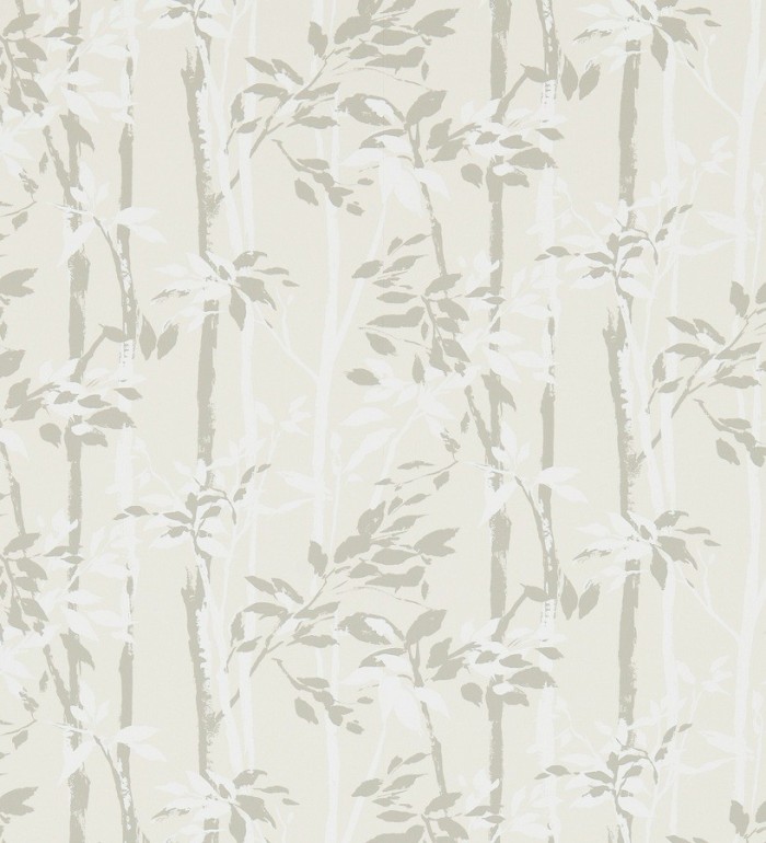 Papel pintado hojas y troncos de bambú japonés - Cevenas 565470