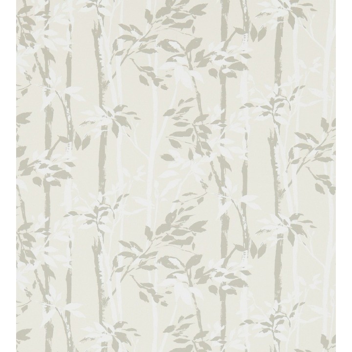 Papel pintado hojas y troncos de bambú japonés - Cevenas 565470