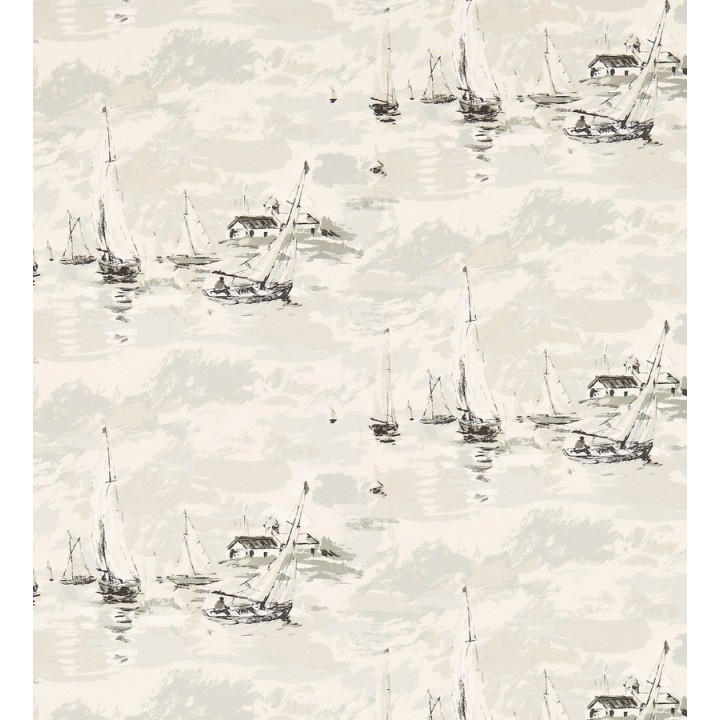 Papel pintado estampa artística marinera - Bateau 565487