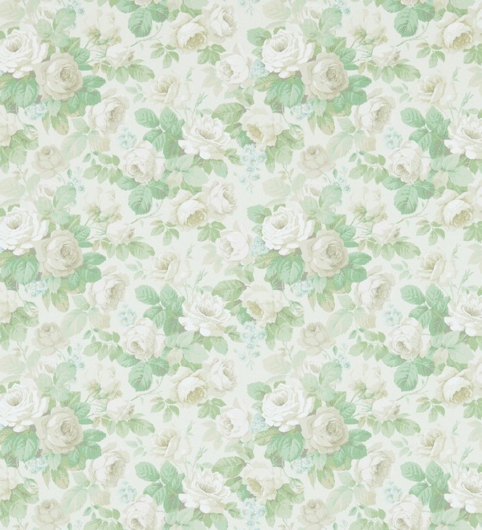 Papel pintado flores románticas vintage al óleo - Bromelia 565499