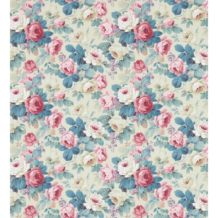 Papel pintado flores románticas vintage al óleo - Bromelia 565500