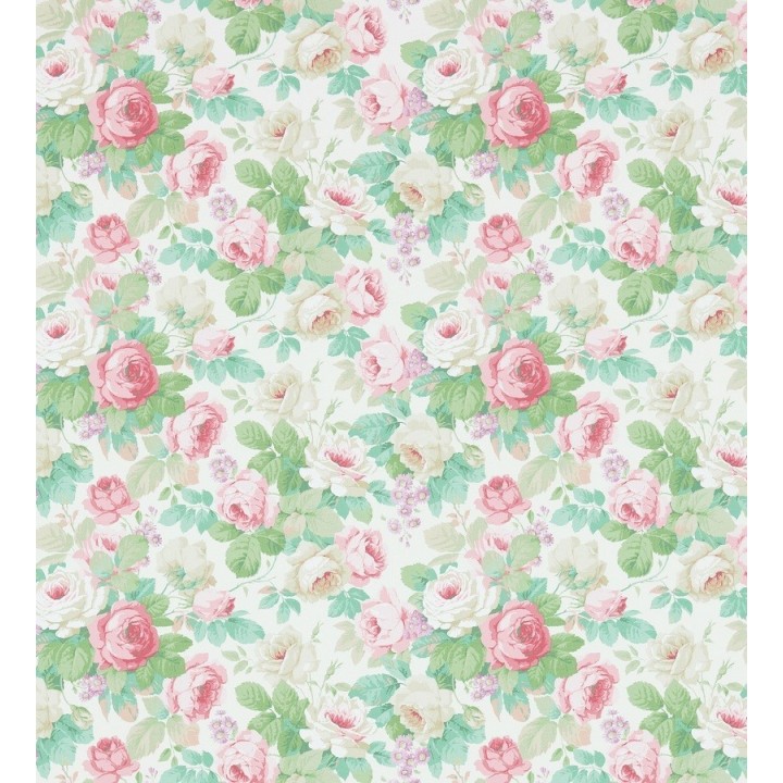 Papel pintado flores románticas vintage al óleo - Bromelia 565502