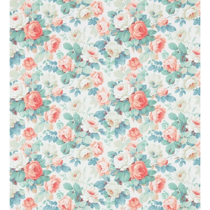 Papel pintado flores románticas vintage al óleo - Bromelia 565503