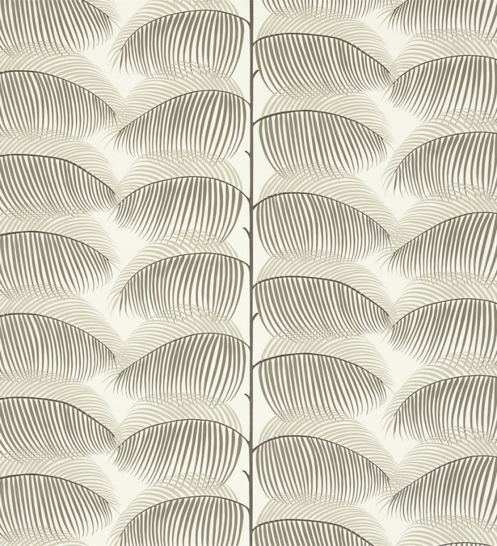 Papel pintado hojas de helecho estilo nórdico - Biconia 565511