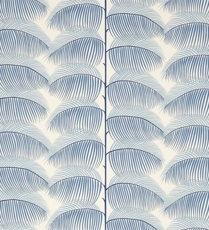 Papel pintado hojas de helecho estilo nórdico - Biconia 565512